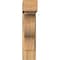 Ekena Millwork Funston Block Rough Sawn Bracket w/ Offset Brace, Western Red Cedar, 8"W x 22"D x 34"H BKT0806X22X34FST05RWR - alternate 4